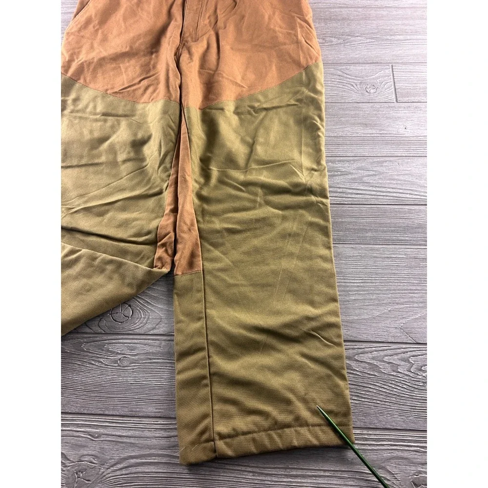 Vintage Cabela's Brush Nylon Lined Pants Men's Size 40 Brown Hunting Gorpcore